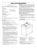 Preview for 3 page of Whirlpool WDE101LVQ0 Installation Instructions Manual