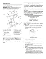 Preview for 4 page of Whirlpool WDE101LVQ0 Installation Instructions Manual