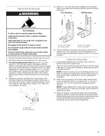 Preview for 5 page of Whirlpool WDE350LVB02 Installation Instructions Manual