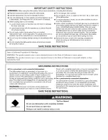 Preview for 2 page of Whirlpool WDF310PAAB0 User Instructions