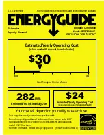 Whirlpool WDF310PLAB Energy Manual preview