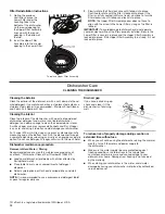 Предварительный просмотр 12 страницы Whirlpool WDF320PADW User Instructions