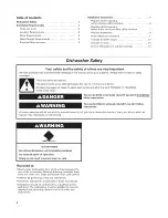 Предварительный просмотр 2 страницы Whirlpool WDF518SAAB0 Installation Instructions Manual