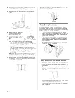 Предварительный просмотр 10 страницы Whirlpool WDF518SAAB0 Installation Instructions Manual