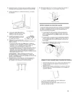 Предварительный просмотр 23 страницы Whirlpool WDF518SAAB0 Installation Instructions Manual