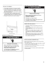 Предварительный просмотр 27 страницы Whirlpool WDF518SAFM Installation Instructions Manual