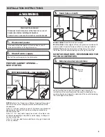 Предварительный просмотр 9 страницы Whirlpool WDF518SAHW0 Installation Instructions Manual