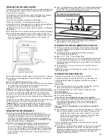 Предварительный просмотр 27 страницы Whirlpool WDF518SAHW0 Installation Instructions Manual