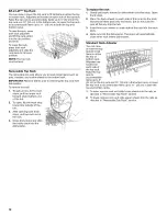 Предварительный просмотр 12 страницы Whirlpool WDF530PAYB0 User Instructions