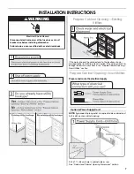 Предварительный просмотр 7 страницы Whirlpool WDF530PAYW1 Installation Instructions Manual