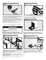 Предварительный просмотр 16 страницы Whirlpool WDF530PAYW1 Installation Instructions Manual