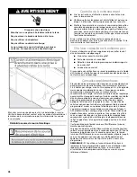 Preview for 46 page of Whirlpool WDF530PAYW1 Installation Instructions Manual