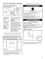 Preview for 33 page of Whirlpool WDF530PLYM0 Installation Instructions Manual