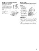 Предварительный просмотр 11 страницы Whirlpool wdf540padw1 User Instructions