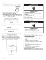 Preview for 14 page of Whirlpool WDF550SAAB Installation Instructions Manual