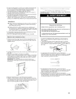 Preview for 25 page of Whirlpool WDF550SAAB Installation Instructions Manual