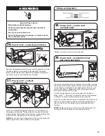 Предварительный просмотр 15 страницы Whirlpool WDF560SAFM1 Installation Instructions Manual