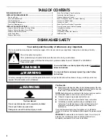 Preview for 2 page of Whirlpool WDF750SAYM Installation Instructions Manual