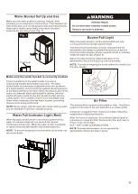 Preview for 9 page of Whirlpool WDH70EAPW Use & Care Manual