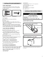 Предварительный просмотр 3 страницы Whirlpool WDP340PAF Installation Instructions Manual