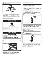 Предварительный просмотр 4 страницы Whirlpool WDP340PAF Installation Instructions Manual