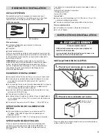 Предварительный просмотр 13 страницы Whirlpool WDP340PAF Installation Instructions Manual