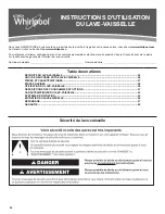 Предварительный просмотр 34 страницы Whirlpool WDT710PAHZ User Instructions