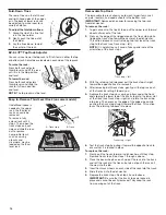 Предварительный просмотр 14 страницы Whirlpool WDT975SA User Instructions