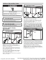 Предварительный просмотр 9 страницы Whirlpool WDT975SAHV Installation Instructions Manual