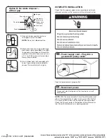 Предварительный просмотр 24 страницы Whirlpool WDT975SAHV Installation Instructions Manual