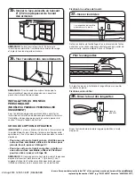 Предварительный просмотр 67 страницы Whirlpool WDT975SAHV Installation Instructions Manual