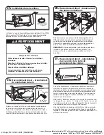 Предварительный просмотр 71 страницы Whirlpool WDT975SAHV Installation Instructions Manual