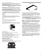 Preview for 11 page of Whirlpool WEC310SAGB User Instructions