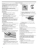 Preview for 14 page of Whirlpool WEC310SAGB User Instructions