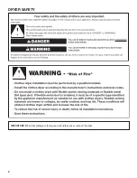 Preview for 2 page of Whirlpool WED4815EW Installation Instructions Manual