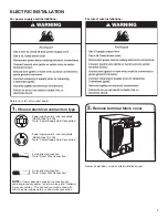 Preview for 7 page of Whirlpool WED4815EW Installation Instructions Manual