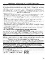 Preview for 13 page of Whirlpool WED4915EW1 Use And Care Manual