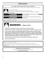 Preview for 2 page of Whirlpool WED5500BW Installation Manual