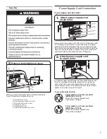 Предварительный просмотр 7 страницы Whirlpool WED5500BW Installation Manual