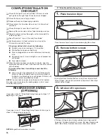 Preview for 16 page of Whirlpool WED5500BW Installation Manual