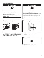 Preview for 7 page of Whirlpool WED5500BW Use And Care Manual