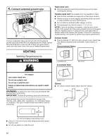 Preview for 12 page of Whirlpool WED5500BW0 Installation Instructions Manual