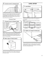 Preview for 15 page of Whirlpool WED5500BW0 Installation Instructions Manual