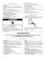 Предварительный просмотр 6 страницы Whirlpool WED5600VQ User Instructions