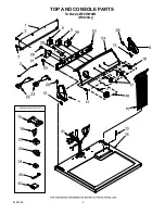 Предварительный просмотр 3 страницы Whirlpool WED5700SW0 Parts List