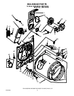 Preview for 5 page of Whirlpool WED5800SG0 Parts List