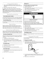 Предварительный просмотр 26 страницы Whirlpool WED6600VU - 29-in Electric Dryer Use And Care Manual