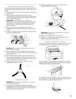 Предварительный просмотр 39 страницы Whirlpool WED6600VU - 29-in Electric Dryer Use And Care Manual
