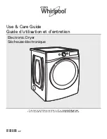 Whirlpool WED75HEFW Use & Care Manual preview