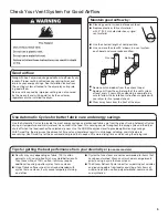 Preview for 5 page of Whirlpool WED75HEFW Use & Care Manual